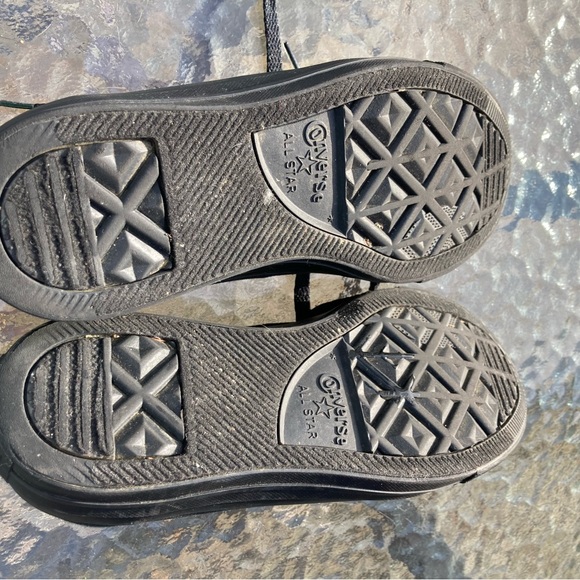 Black Chuck Taylor Sneakers - Picture 3 of 5